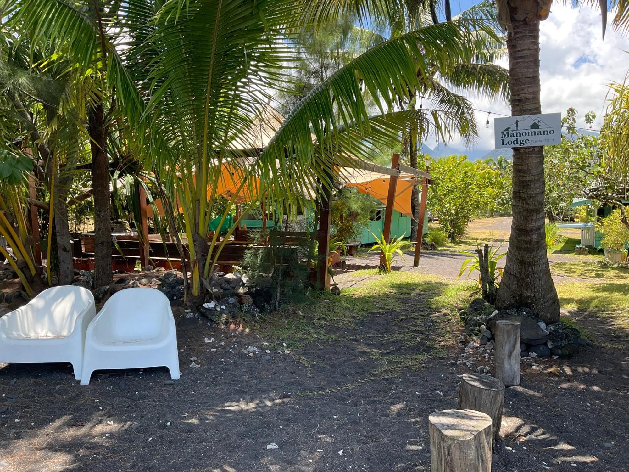 Manomano Lodge Papara Экстерьер фото
